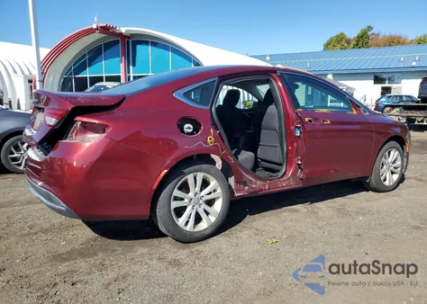 2015 Chrysler 200 Limited из США, поврежденный, VIN 1C3CCCAB4FN689143